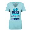 Next Level Ladies' Ideal V-Neck Tee Thumbnail