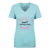 Next Level Ladies' Ideal V-Neck Tee Thumbnail