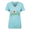 Next Level Ladies' Ideal V-Neck Tee Thumbnail