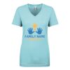 Next Level Ladies' Ideal V-Neck Tee Thumbnail