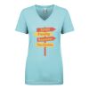Next Level Ladies' Ideal V-Neck Tee Thumbnail