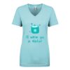 Next Level Ladies' Ideal V-Neck Tee Thumbnail
