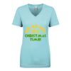 Next Level Ladies' Ideal V-Neck Tee Thumbnail