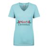 Next Level Ladies' Ideal V-Neck Tee Thumbnail