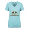 Next Level Ladies' Ideal V-Neck Tee Thumbnail