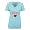 Next Level Ladies' Ideal V-Neck Tee Thumbnail
