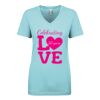 Next Level Ladies' Ideal V-Neck Tee Thumbnail