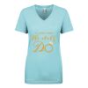 Next Level Ladies' Ideal V-Neck Tee Thumbnail