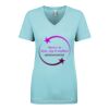 Next Level Ladies' Ideal V-Neck Tee Thumbnail
