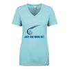 Next Level Ladies' Ideal V-Neck Tee Thumbnail
