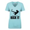 Next Level Ladies' Ideal V-Neck Tee Thumbnail