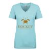 Next Level Ladies' Ideal V-Neck Tee Thumbnail