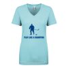 Next Level Ladies' Ideal V-Neck Tee Thumbnail