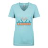 Next Level Ladies' Ideal V-Neck Tee Thumbnail