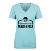 Next Level Ladies' Ideal V-Neck Tee Thumbnail