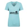 Next Level Ladies' Ideal V-Neck Tee Thumbnail