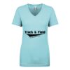 Next Level Ladies' Ideal V-Neck Tee Thumbnail