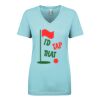 Next Level Ladies' Ideal V-Neck Tee Thumbnail