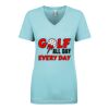 Next Level Ladies' Ideal V-Neck Tee Thumbnail
