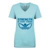 Next Level Ladies' Ideal V-Neck Tee Thumbnail