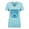Next Level Ladies' Ideal V-Neck Tee Thumbnail