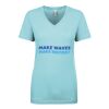 Next Level Ladies' Ideal V-Neck Tee Thumbnail