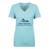 Next Level Ladies' Ideal V-Neck Tee Thumbnail