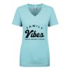 Next Level Ladies' Ideal V-Neck Tee Thumbnail