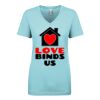 Next Level Ladies' Ideal V-Neck Tee Thumbnail
