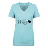 Next Level Ladies' Ideal V-Neck Tee Thumbnail