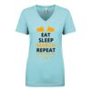 Next Level Ladies' Ideal V-Neck Tee Thumbnail