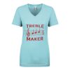Next Level Ladies' Ideal V-Neck Tee Thumbnail