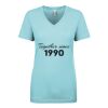 Next Level Ladies' Ideal V-Neck Tee Thumbnail