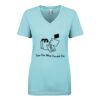 Next Level Ladies' Ideal V-Neck Tee Thumbnail