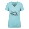 Next Level Ladies' Ideal V-Neck Tee Thumbnail