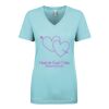 Next Level Ladies' Ideal V-Neck Tee Thumbnail