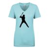 Next Level Ladies' Ideal V-Neck Tee Thumbnail