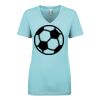 Next Level Ladies' Ideal V-Neck Tee Thumbnail