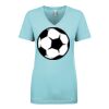 Next Level Ladies' Ideal V-Neck Tee Thumbnail