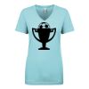 Next Level Ladies' Ideal V-Neck Tee Thumbnail