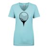 Next Level Ladies' Ideal V-Neck Tee Thumbnail