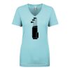 Next Level Ladies' Ideal V-Neck Tee Thumbnail