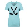 Next Level Ladies' Ideal V-Neck Tee Thumbnail