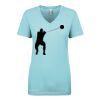 Next Level Ladies' Ideal V-Neck Tee Thumbnail