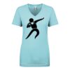 Next Level Ladies' Ideal V-Neck Tee Thumbnail