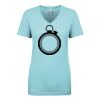 Next Level Ladies' Ideal V-Neck Tee Thumbnail