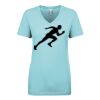 Next Level Ladies' Ideal V-Neck Tee Thumbnail