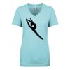 Next Level Ladies' Ideal V-Neck Tee Thumbnail