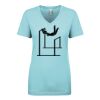 Next Level Ladies' Ideal V-Neck Tee Thumbnail
