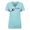 Next Level Ladies' Ideal V-Neck Tee Thumbnail